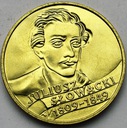 2 zł złote 1999 Juliusz Słowacki