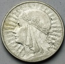 10 zł złotych 1932 Głowa kobiety Polonia SREBRO