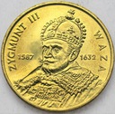 2 zł złote 1998 Zygmunt III Waza