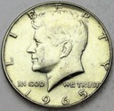 USA 1/2 Dolara Half Dollar 1965 Kennedy