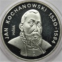 PRÓBA 100 zł 1980 Jan Kochanowski Ag RZADKA