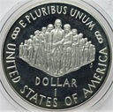 USA 1 Dolar 1987 Konstytucja 200 lat SREBRO