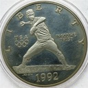 USA 1 Dolar 1992 Barcelona Olimpiada SREBRO