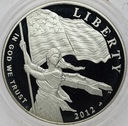 USA 1 Dolar 2012 Pluribus Unum SREBRO
