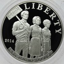 USA 1 Dolar 2014 Civil Rights SREBRO