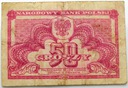 1944 50 gr Pięćdziesiąt Groszy