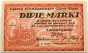 1921 Górny Śląsk Siemianowice Dwie Marki RZADKI