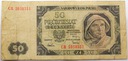 1948 50 zł Pięćdziesiąt Złotych, seria CR