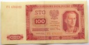 1948 100 zł Sto Złotych, seria FI