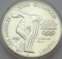 USA 1 Dolar 1983 Olimpiada Los Angeles SREBRO (1)