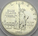 USA 1 Dolar 1986 Statua Wolności SREBRO