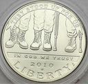 USA 1 Dolar 2010 Amerykańscy Weterani SREBRO