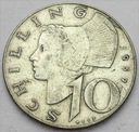 Austria 10 Szylingów 1957