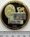 Medal Jan Paweł II - Banknot 50 zł 2006