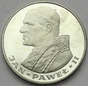 1000 zł złotych 1982 Jan Paweł II SREBRO