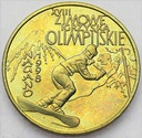 2 zł złote 1998 Nagano Zimowe Igrzyska Olimpijskie