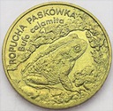 2 zł złote 1998 Ropucha paskówka
