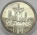 100000 zł złotych 1990 Solidarność TYP A SREBR (2)