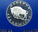 100 zł złotych 1977 Żubr Ochrona Środowiska