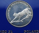 100 zł złotych 1979 Ryś Ochrona Środowiska