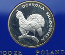 100 zł złotych 1980 Głuszec Ochrona Środowiska