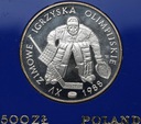 500 zł złotych 1987 XV Zimowe Igrzyska Olimpijskie