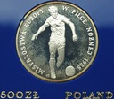 500 złotych 1987 Mistrzostwa Europy w Piłce Nożnej
