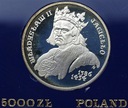 5000 zł 1989 Władysław Jagiełło POPIERSIE