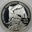300000 zł złotych 1994 Powstanie Warszawskie