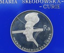 100 zł złotych 1974 Maria Skłodowska-Curie SREBRO