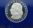 100 zł złotych 1976 Kazimierz Pułaski SREBRO