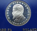 100 zł złotych 1977 Henryk Sienkiewicz SREBRO