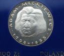100 zł złotych 1978 Adam Mickiewicz SREBRO