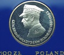 100 zł złotych 1981 Władysław Sikorski SREBRO