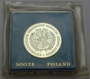 500 złotych 1985 Czterdziestolecie ONZ ZAFOLIOWANA