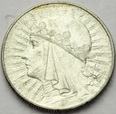 5 zł złotych 1933 Głowa kobiety Polonia SREBRO
