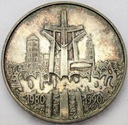 100000 zł złotych 1990 Solidarność TYP A SREBRO