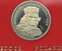 Próba MN 200 zł złotych 1986 Władysław I Łokietek