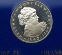 100 zł złotych 1975 Helena Modrzejewska SREBRO