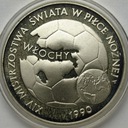 20000 zł złotych 1989 Włochy Świat Globus
