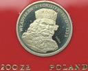 Próba MN 200 zł złotych 1986 Władysław I Łokietek