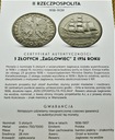 5 zł złotych 1936 Żaglowiec Żaglówka Statek SREBRO