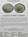 10 zł złotych 1933 Głowa kobiety Polonia SREBRO