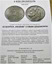 10 zł złotych 1934 Józef Piłsudski STRZELECKI