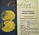 Dukat Litewski Zygmunta II Augusta 1563 Monety