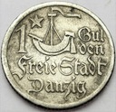 WMG Wolne Miasto Gdańsk 1 Gulden 1923