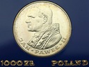 1000 zł złotych 1983 Jan Paweł II SREBRO