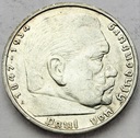 Niemcy 5 Marek 1938, Hindenburg SREBRO