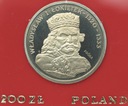 Próba MN 200 zł złotych 1986 Władysław I Łokietek