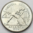 2 zł złote 1995 Atlanta Zapasy Igrzyska